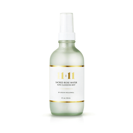 Sacred Rose Water Aura Cleansing Mist by Logan Hollowell Jewelry
