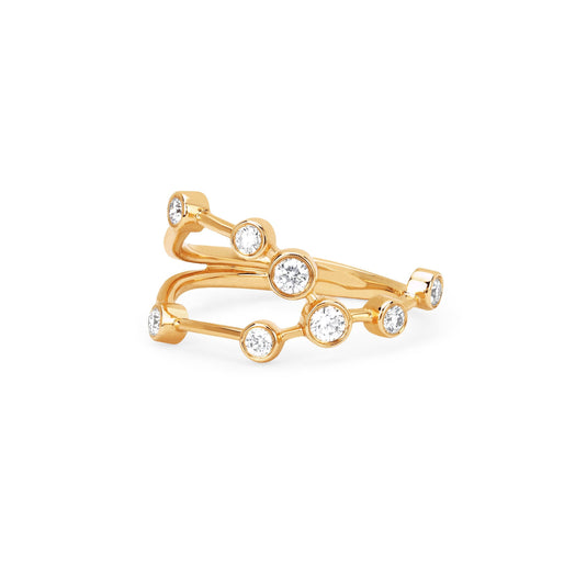 Taurus Constellation Ring | Ready to Ship Yellow Gold 7 by Logan Hollowell Jewelry