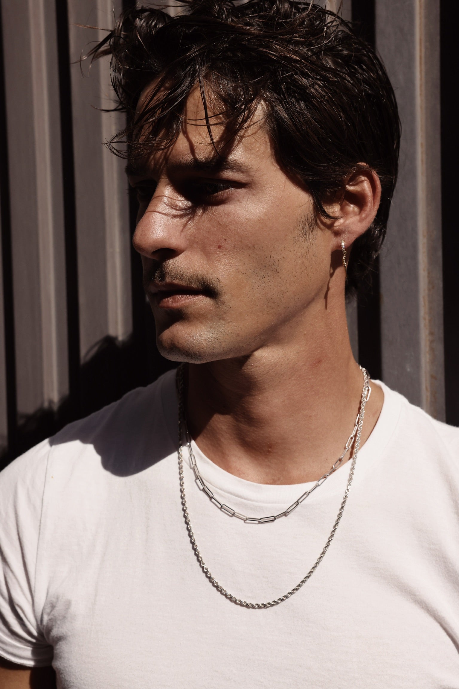Men's Alchemy Link Necklace by Logan Hollowell Jewelry