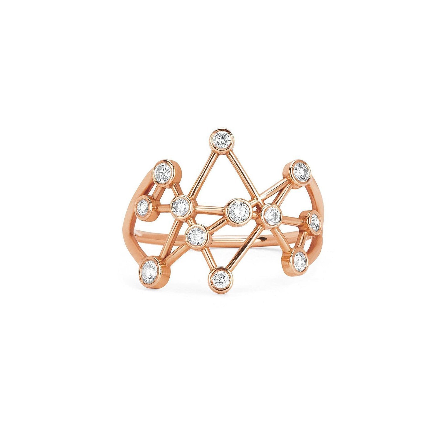 Baby Midas Star Ring | Ready to Ship Rose Gold 5.5 by Logan Hollowell Jewelry