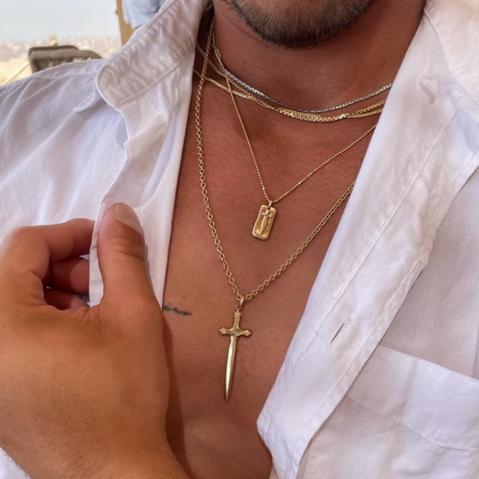 Sword Plate    by Logan Hollowell Jewelry