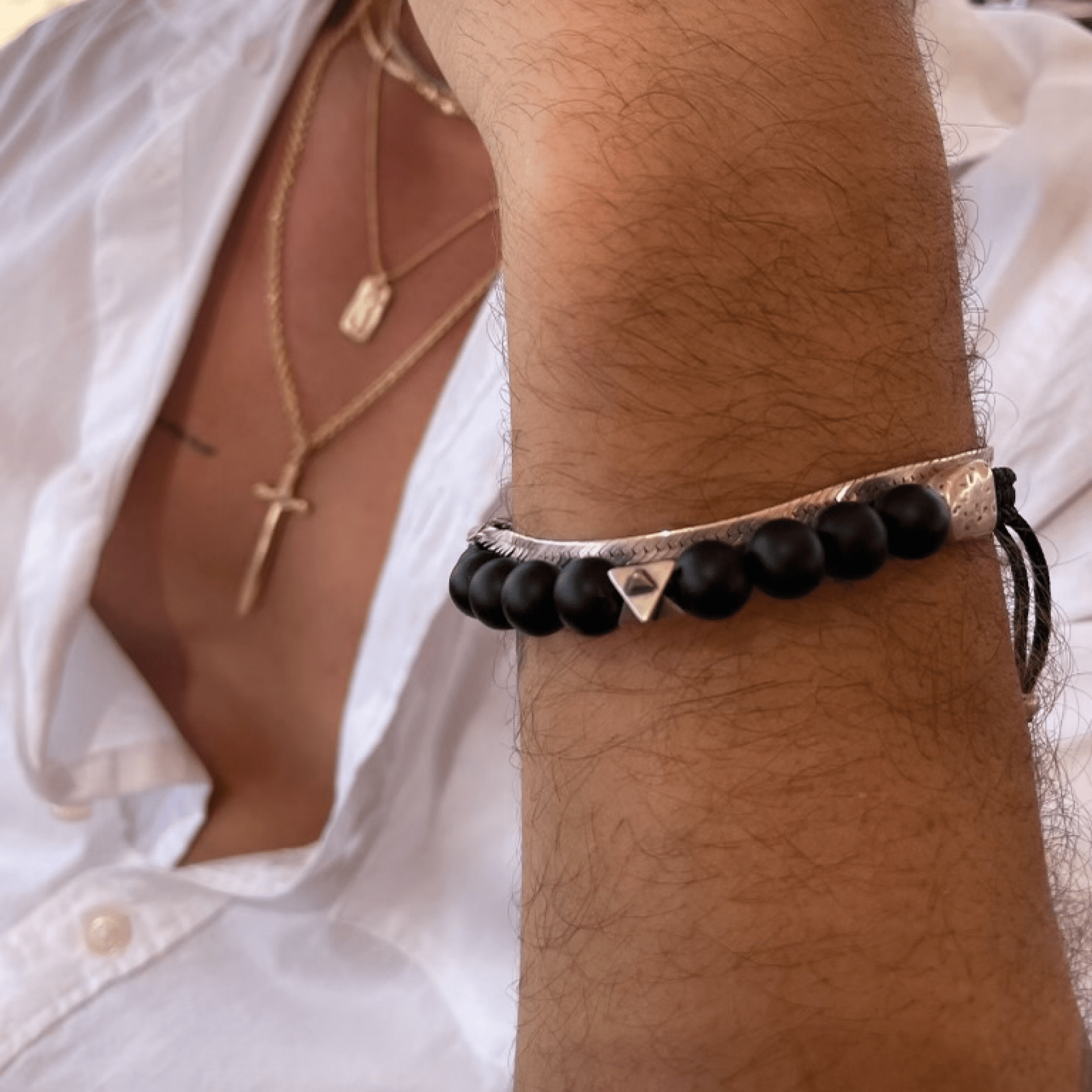 Sword Plate Necklace    by Logan Hollowell Jewelry
