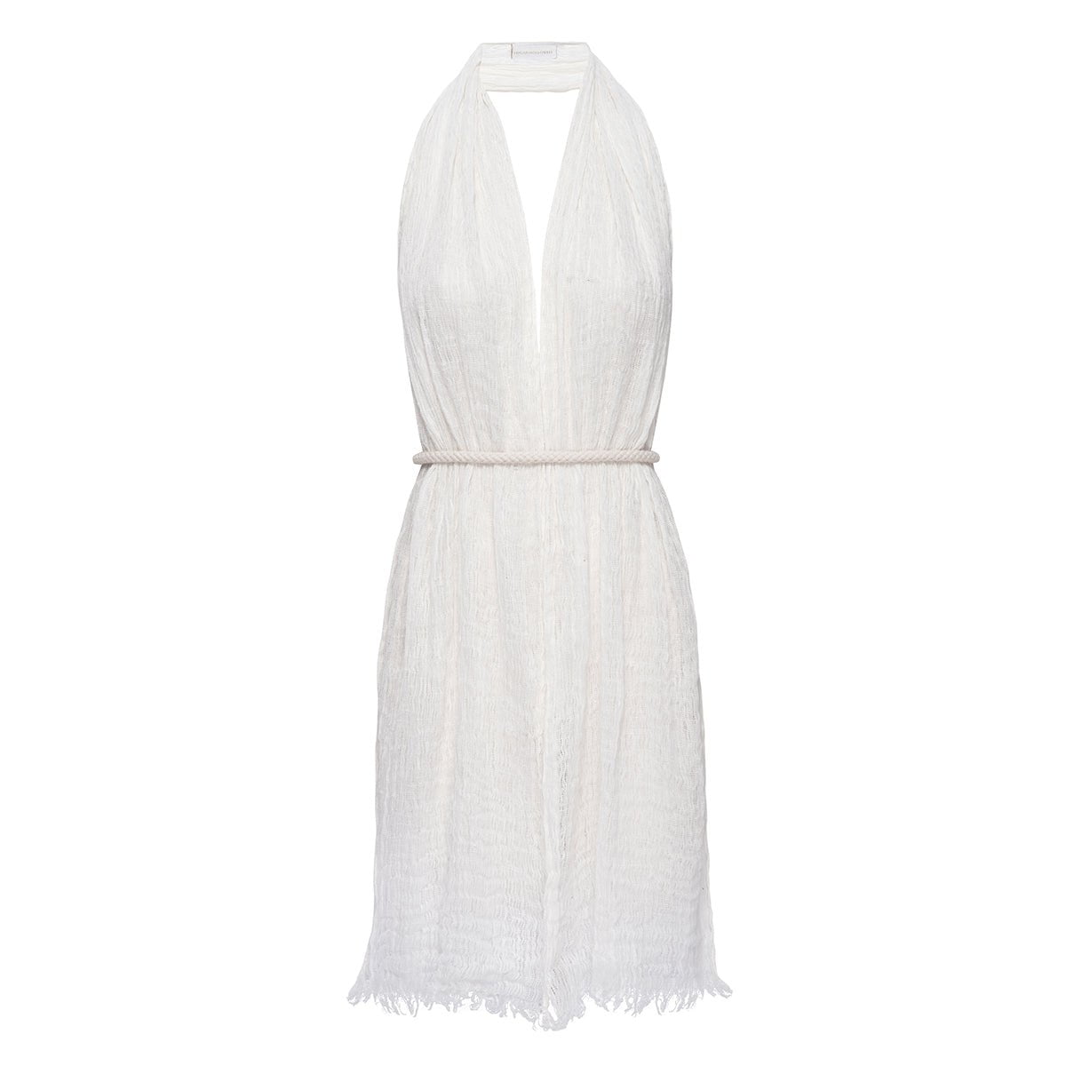 ISABELLA MULTI ROPE TOP O/S White  by Logan Hollowell Jewelry