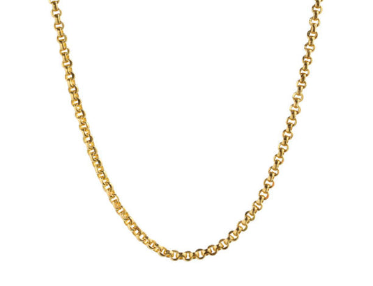 Elegant 12 kt Gold Necklace