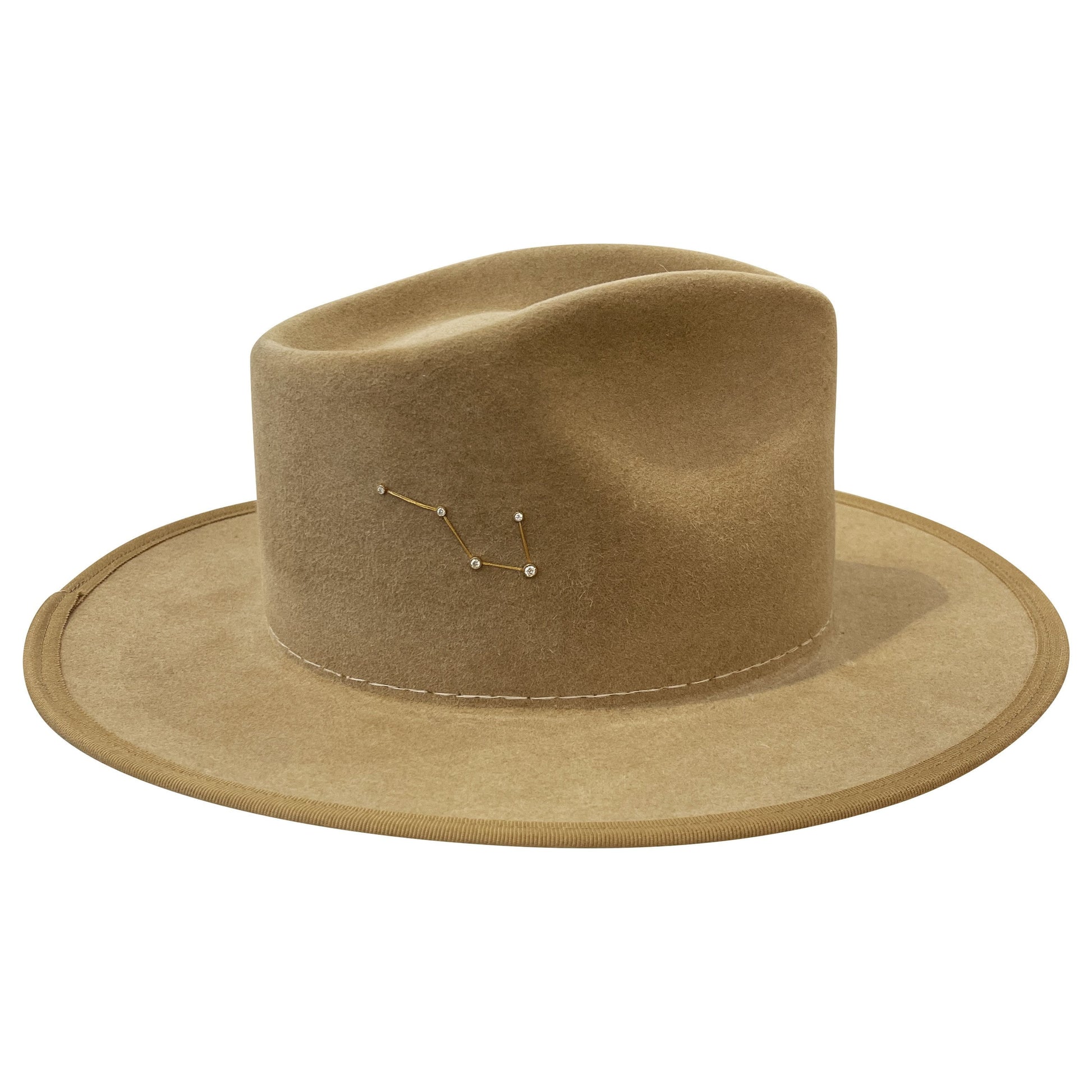 TF x LH Big Dipper Diamond Constellation Hat    by Logan Hollowell Jewelry