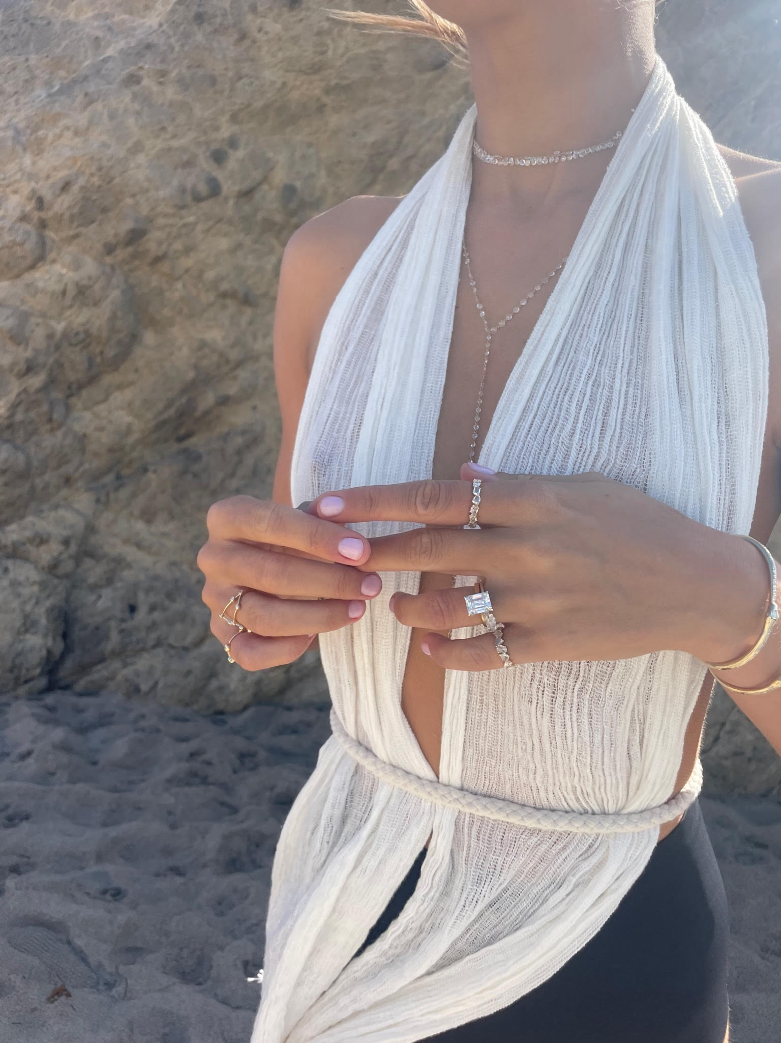 ISABELLA MULTI ROPE TOP    by Logan Hollowell Jewelry