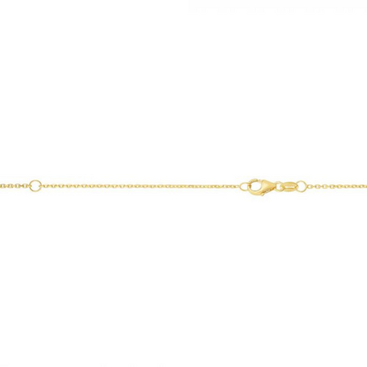 0.87mm Diamond Cut Cable Chain